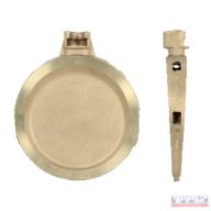 Tolózár csúszó ék 4" RIV