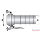 Öntözőrendszer csatlakozó VT csatlakozó Bauer rendszer, 6 hüvelyk 152mm