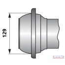Öntözőrendszer csatlakozó VT karimás csatlakozó Italy rendszer, 4 hüvelyk, LA 150mm horganyzott