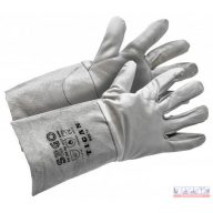 Védőkesztyű hegesztő fehér