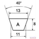 Ékszíj 13x2180 Li POWER BELT