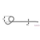 Bálázó Rugó (68x165x40)