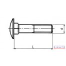 Csavar  10x 25 Kapupánt 8,8
