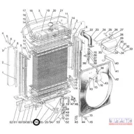 MTZ vízcső alsó 1221  52mm