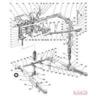 MTZ feszítőorsócsap 25x100