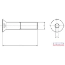 Csavar  12x 20 BKNY, SF