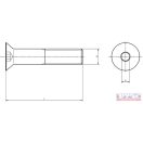 Csavar  12x 40 BKNY 12,9