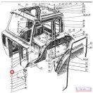 MTZ fülketartó gumibak nagy
