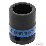 Dugókulcsfej 1/2" 19mm gépi 12 szögű