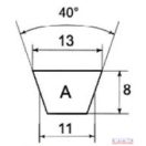 Ékszíj 13x1700 Li M-BELT