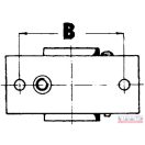 Támasztókerék tartó DN-48