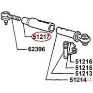   CNH Alsó függesztőkar oldalstabilizátor hüvely (44908510)