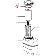   Olajtartály sapka 2.3/4" (DN-70) (5106842, 3300898M3, 3300898M4)