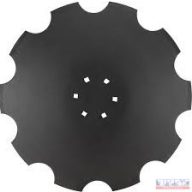 Tárcsalap csipkés 510x6