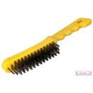 Drótkefe műanyag 4 soros Faster Tools