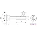 Csavar  18x 50 BKNY 12,9