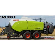 Claas Quadrant 5300 Evolution FC Tandem bemutató bálázó