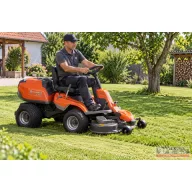 Husqvarna R214TC használt (2018) fűnyíró traktor