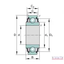 207 XL KRR AH03 (35x72x25) INA csapágy