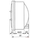 Fényszóró beépíthető 140x140 