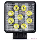 Munkalámpa LED 27W szögletes  9 LED