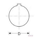 Kúpos szorító TB 2517 d=28mm
