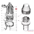 MTZ levegőszűrő betét turbós