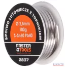 Forrasztó ón 2,5 mm (100g)
