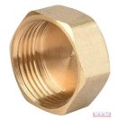 Zárócsavar 1/2" belső menetes sárgaréz