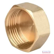 Zárócsavar 1/2" belső menetes sárgaréz