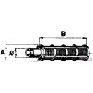Permetező alsó szűrő  3/4"