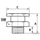 Zsirzógomb  8x1 lapos szögletes