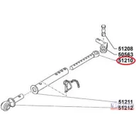   CNH Alsó függesztőkar oldalstabilizátor csapszeg (5184565)