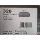 Brake pad Royal Brake WVA 21170 17.5