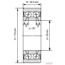 3310 (50x110x44,4) BD-XL ZZ C3 FAG csapágy