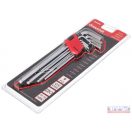 Imbuszkulcs készlet  9 részes (1,5-10) hosszított