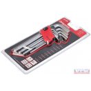 Imbuszkulcs készlet  9 részes (1,5-10) nyújtott