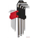 Imbuszkulcs készlet  9 részes (1,5-10) nyújtott