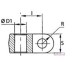 Feszítő lakat fej villa DN28x25,4-63, CAT II.