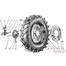 MTZ hátsókerék tőcsavar 22x1,5x 62