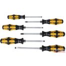 Csavarhúzó készlet  6 db-os üthető