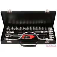 Dugókulcs készlet 1/2" 24 db-os (10-32) 