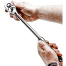 Dugókulcs racsnis hajtószár 1/2" 300-440mm teleszkópos nyéllel