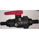 Permetező golyóscsap 1"