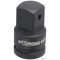 Dugókulcs adapter  3/4"- 1" gépi Förch