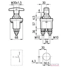 Áramtalanító kapcsoló 12/24V 250A 