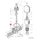 MTZ centrifugálszűrő klingerit tömítés 145x136