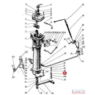 MTZ persely (szervo talp) 22x37,5