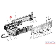 MTZ persely (szervo talp) 22x37,5