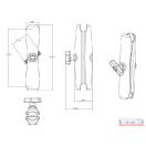 Összekötő kar, hosszú (C rendszer) RAM MOUNTS